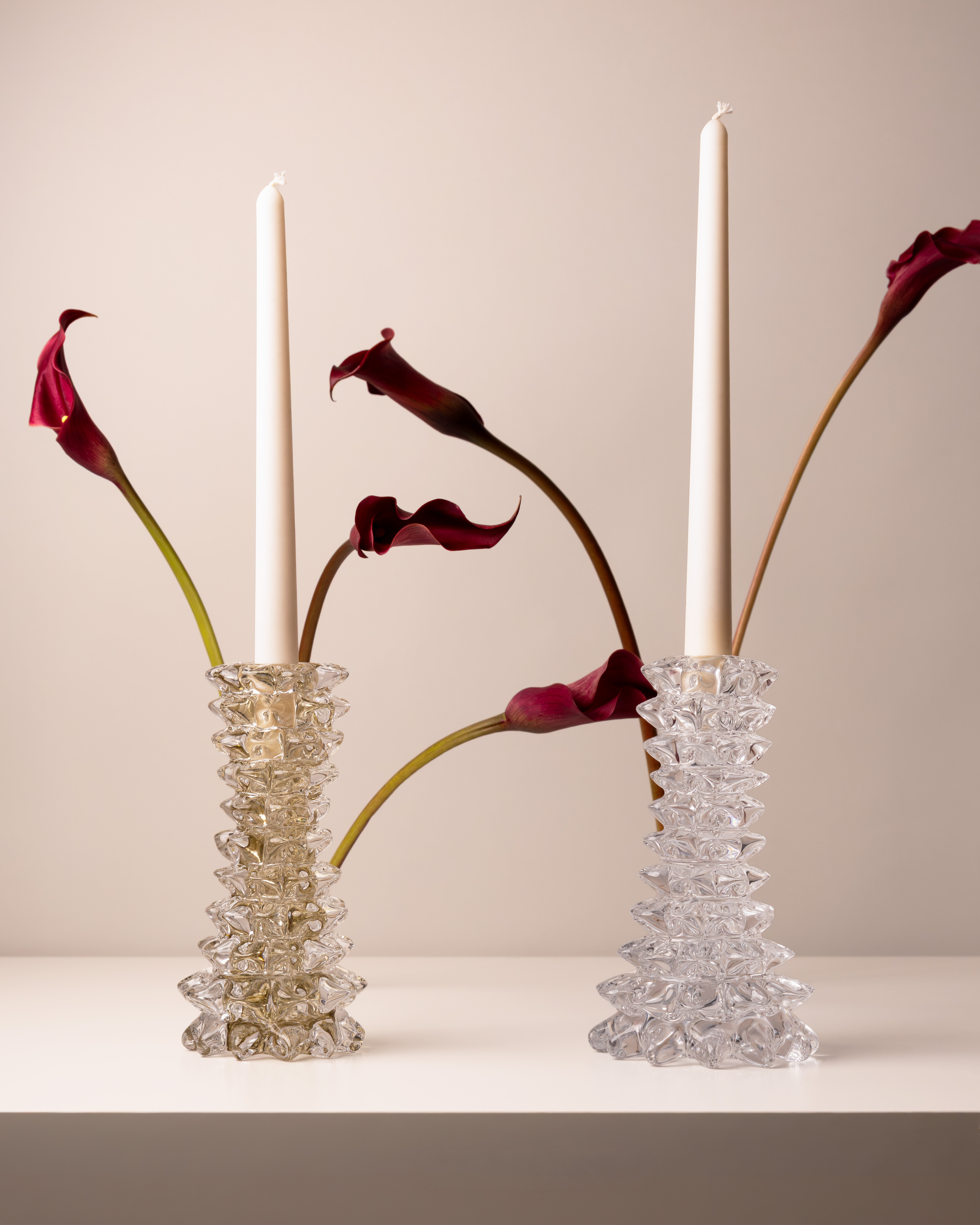 Fiamma Candlestick Smoke - Antico